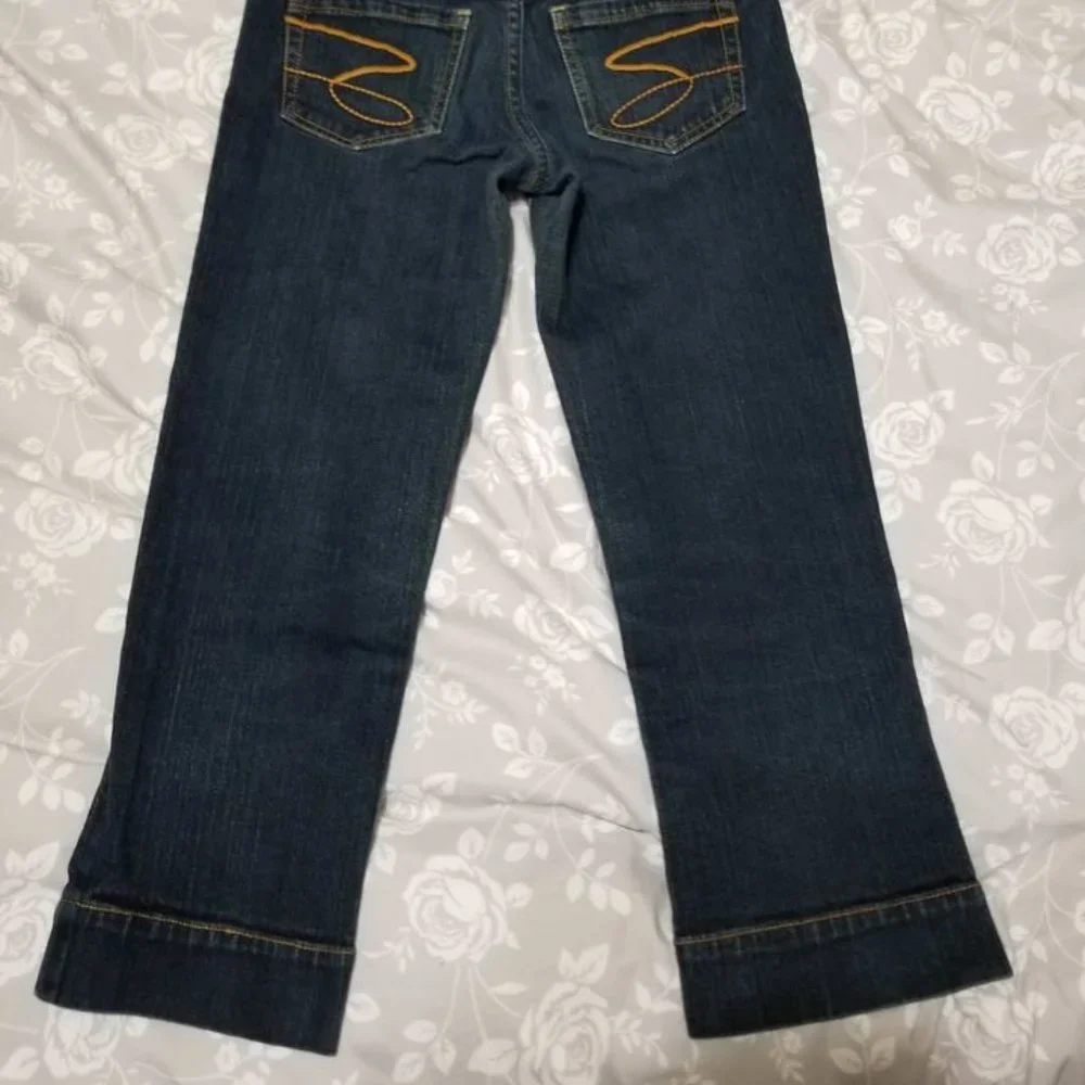 Seven Brand Capri Jeans - Size 25 - 22" Inseam - Picture 10 of 11